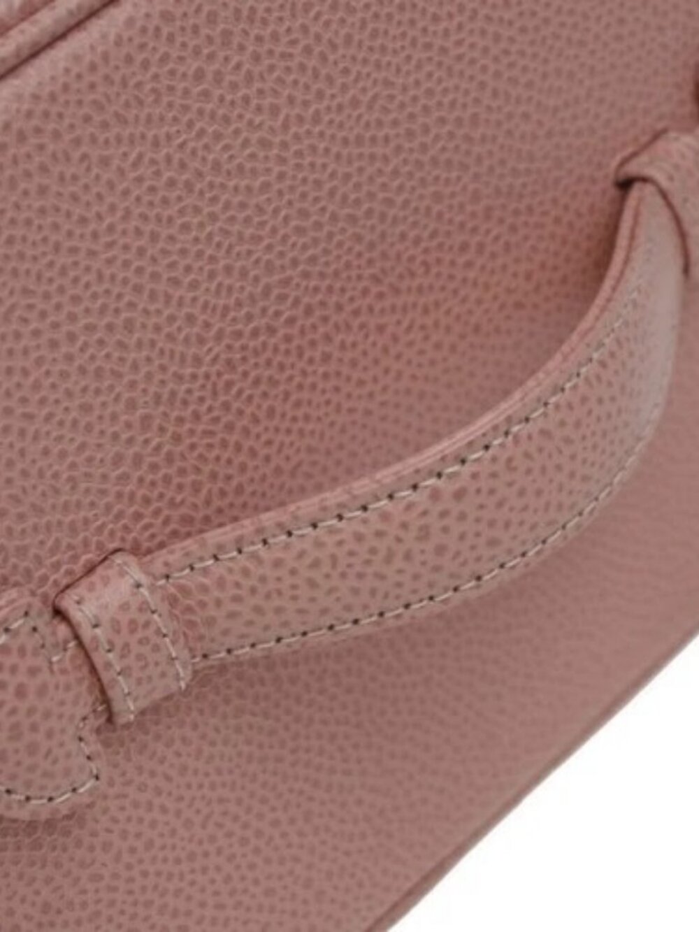 CHANEL CC Logo Cosmetic Vanity Hand Bag Grained Calfskin Leather Pink 674RP132 - Picture 8 of 16
